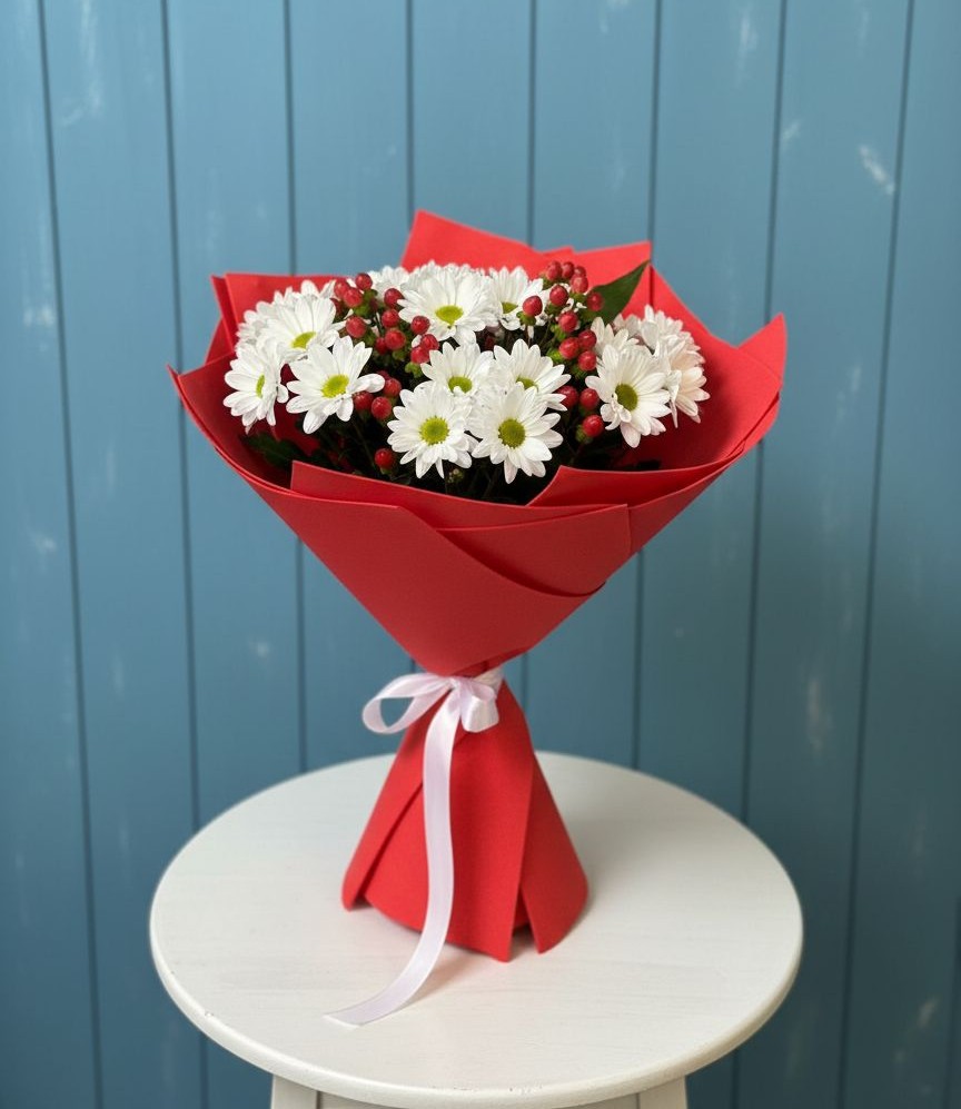 Букет цветов из: Хризантемы в Орле