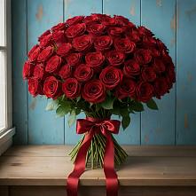 Букет Красные розы Блэк Меджик в Орле