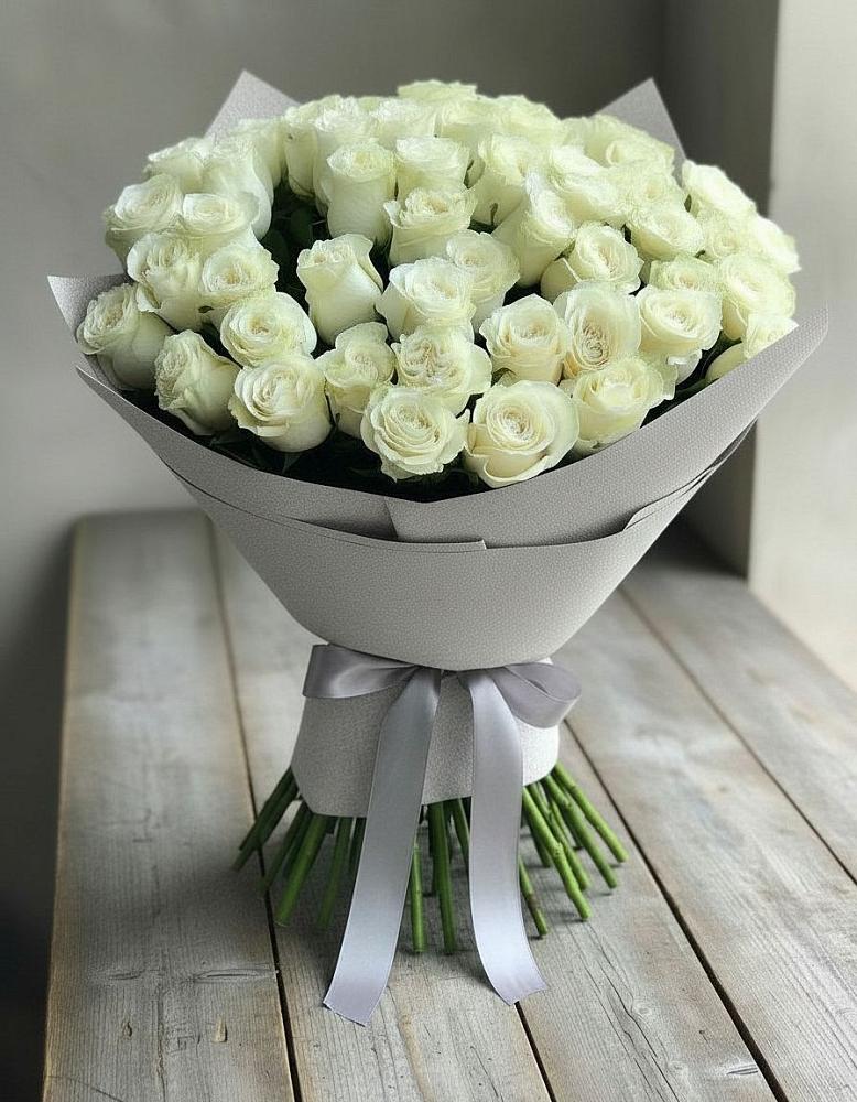 Букет 35 Белых роз в Орле