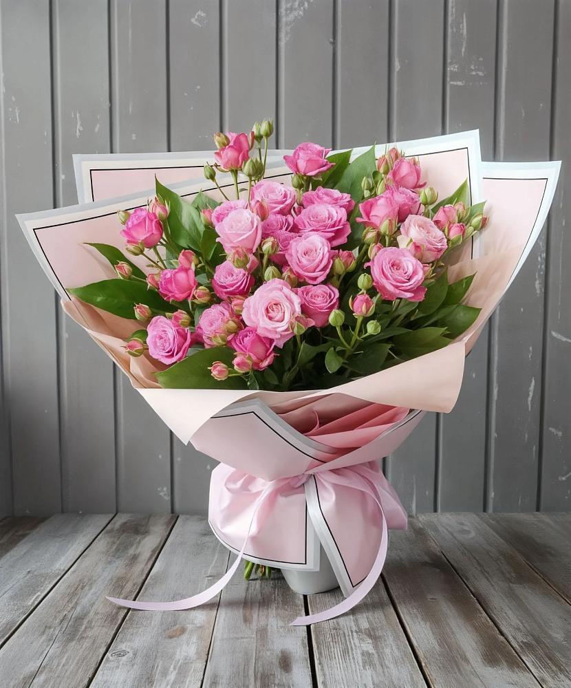 Букет Розовый кустик в Орле