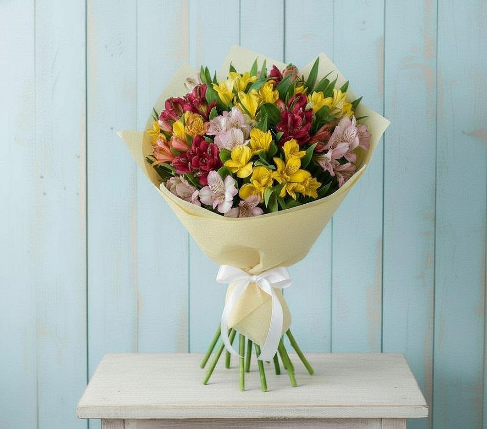 Букет цветов из: Альстромерии в Орле