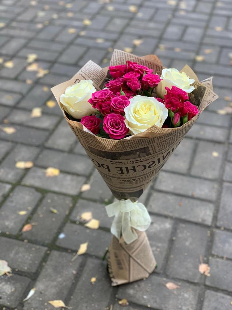 Букет цветов из: Розы в Орле